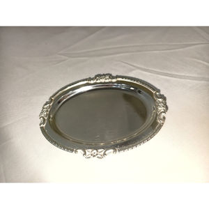 Plateau de serveur de nourriture de table de qualité supérieure pour la maison plateau de forme rectangulaire classique pour la vente chaude plateau en argent à bas prix - Product Image 5