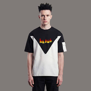 Camiseta sin mangas para hombre, con bloques de color blanco y negro, logo frontal, estilo vintage, transpirable, 100% algodón, cuello redondo, tejido de punto. - Product Image 1
