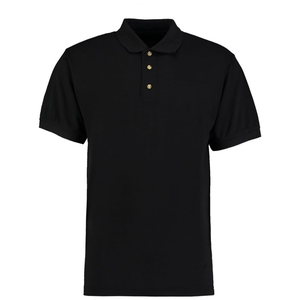<b>Half</b> Sleeve Solid Garment Dyed Breathable 220g Knitted Polyester/Cotton <b>Button</b> Front <b>Shirt</b> Workwear for Men - Product Image 2