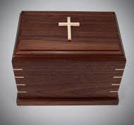Venta al por mayor de urnas de cremación de madera hechas a mano de estilo americano moderno adulto hombre mujer funerario urnas decorativas - Product Image 2