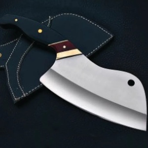 Cuchillo de Cocina Multifuncional JEXMOO, Hecho a Mano, de Acero Inoxidable, con Funda de Cuero - Product Image 2