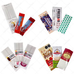 Su misura empaque de helado termosalda imballaggio Mylar in plastica con guarnizione posteriore centrale per gelato e crema <span class=keywords><strong>Pop</strong></span> sacchetti - Product Image 4