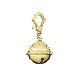 Campana de vaca de latón artesanal ornamentada para la decoración de la entrada del hogar, establos de caballos, ganadería y alertas de escalada de montaña - Product Image 3