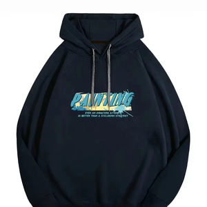 Sudadera con Capucha de Felpa 100% Algodón de Alta Calidad para Hombre - Servicio OEM, Logotipo y Color Personalizados, Secado Rápido, Transpirable, Invierno - Product Image 1