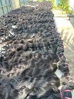 Cheveux Indiens Remy 100% Naturels Arrow Exim AEEXC30 Grade 12A Qualité Supérieure Double Trame Faite à la Machine Pèse 100 Grammes (3,5 Onces)