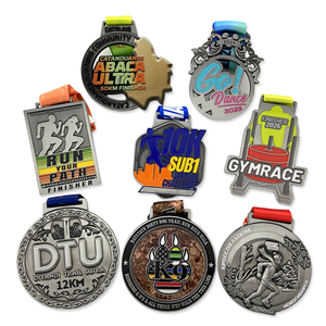 Medallas Deportivas para Maratón, de Aleación de Zinc, Personalizables con Impresión UV y Técnica de Fundición - Product Image 1