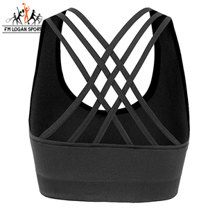 Sujetador deportivo sin costuras para mujer, sostén para entrenamiento, gimnasio, Fitness, profesional, FM, LOGAN - Product Image 4
