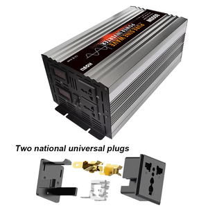 Inversor de Corriente HOULI de 8000W, Generador de Onda Sinusoidal Pura, Convertidor de 12V/24V a 220V para el Hogar - Product Image 4