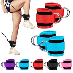 Wholesale RC Fitness Wear Adjustable Leather <b>Ankle</b> <b>Support</b> Keep Warm Professional Protection Breathable Gym Fitness Sports Cuff - Product Image 6