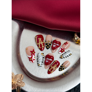 Uñas Postizas Glam Rebel Girl, Duraderas y Elegantes - Product Image 2