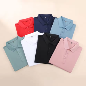 Hot Selling Short Sleeved <b>T</b>-<b>shirt</b> Summer Classic Solid Color Lapel Breathable <b>Half</b> <b>Sleeve</b> Casual Men's Polo <b>Shirt</b> - Product Image 2