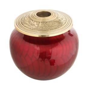 Enamel <b>Paint</b> <b>Aluminium</b> Candle Cremation Urns Best Finest Quality <b>Aluminium</b> Cremation Urns Wholesale Ashes Urns - Product Image 3