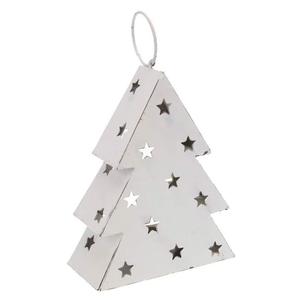 Arbre de noël, ange, en étain rustique - Product Image 6