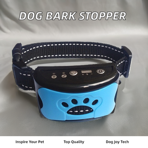 Bestseller wiederauf lad bares elektrisches Hunde rinden halsband Automatisch wasserdicht mehrfarbig anpassbar Kunststoff mit einstellbarer Empfindlichkeit - Product Image 5