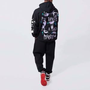 ชุดวอร์มระบายความร้อนสองชิ้นสำหรับเด็กผู้ชายชุดวอร์มขนาดใหญ่พิเศษสำหรับผู้ชายเสื้อวอร์มระบายความร้อนโลโก้ตามสั่ง2025 - Product Image 3