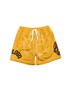 Custom Logo Summer Fitness Shorts High Quality Double <b>Layer</b> Polyester Quick Drying for Men Casual Customized Logo High Quality - Product Image 1