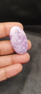 High Quality Blue Lapidolite Cabochon Natural Tumbled Smooth Gemstone Mixed Sizes for Jewelry Making Healing Loose Stones - Product Image 3