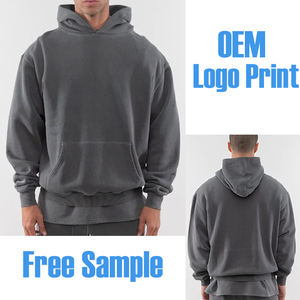 Sudadera con capucha con cremallera y serigrafía de alta calidad personalizada en 3D, sudadera unisex de gran tamaño para hombre, sudaderas con capucha para hombre - Product Image 3