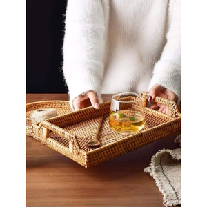 Bandejas decorativas Buena calidad Artesanía hecha a mano Lujo decorativo Diseño personalizado Fabricante de Vietnam - Product Image 5