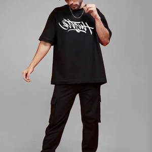 Camiseta Vintage de Alta Calidad para Hombre, Estilo Clásico, Transpirable, con Estampado, Talla Grande - Product Image 3