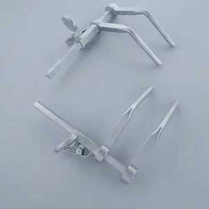 Kit d'instruments de chirurgie vertébrale Caspar SURGINEXA, distracteurs cervicaux droit et gauche en acier inoxydable, qualité médicale pour chiens - Product Image 2