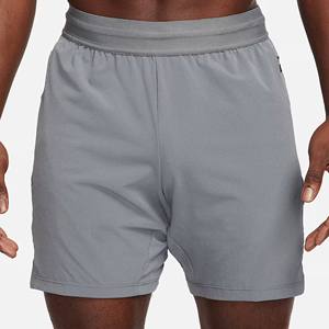 Shorts de sport décontractés pour hommes, taille mi-haute, en polaire polyester/coton, fermeture élastique, séchage rapide, logo frontal, motif uni, athlétique-OEM - Product Image 1
