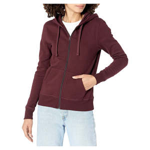 Sudadera con Capucha Extra Grande de Alta Calidad para Mujer, Nuevo Diseño, Felpa Lisa, Temporada de Invierno, Venta al por Mayor - Product Image 4