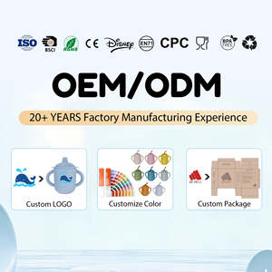 Set da 5 Pezzi per la Pappa del Bambino in Silicone All'ingrosso Stoviglie per lo Svezzamento per Uso Domestico con Piatto e Cucchiaio per Alimenti per Bambini - Product Image 4