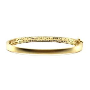 Oem Jewellery Reliable High Quality 18k <b>Solid</b> Yellow <b>Gold</b> Natural Diamond Round Brilliant Cut Figure 8 Lock <b>Bangle</b> Classic Women - Product Image 3