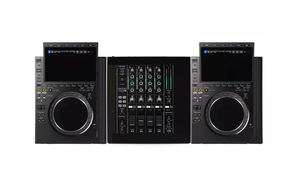 Authentic Metal DJ Set 2x CDJ 2000 & 1x 900 Nexu's with 5-Year Warranty Universal Voltage 4-16 <b>Channel</b> Support Portable - Product Image 2