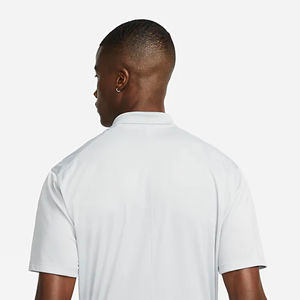 Tissé à motif uni pour polos, court, brodé Technics, évacuant l'humidité, pour hommes - Product Image 6