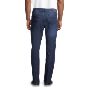 Fabrication de nouveaux jeans classiques en denim extensible à cinq poches pour hommes, nouveaux pantalons et jeans personnalisés de haute qualité en forme de cœur chromé pour hommes - Product Image 2