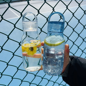 BPA-free 430ml Tritan Material <b>Water</b> <b>Bottles</b> High Temperature Resistant Waterproof Portable Durable Outdoor For <b>Kids</b> School - Product Image 1