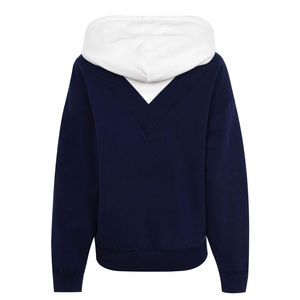 Sweats à capuche courts à col roulé zippés professionnels OEM ODM avec logo personnalisé vierge High Street Over Size pour femme - Product Image 6