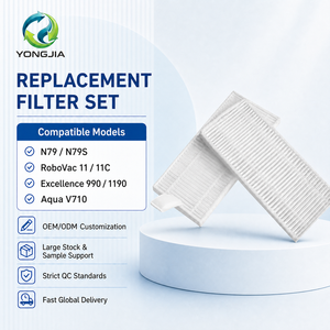 Filtro Hepa de Repuesto para Robot Aspirador Eco-vacs Debot N79S/N79/Eu-fy/Rob-oVac 11/11C/<span class=keywords><strong>Conga</strong></span>/Exc-ellence <span class=keywords><strong>990</strong></span>/1190/IB-oto/Aqua V710 - Product Image 1