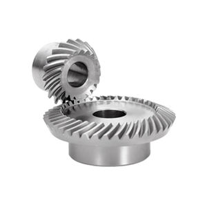 Fábrica de engranajes cónicos en espiral personalizados de alta precisión, venta al por mayor, Material de acero y hierro para componentes de núcleo de motor de maquinaria - Product Image 3