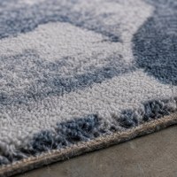 Tapis imprimé géométrique 3D en nylon, tapis mural pour chambre d'hôtel, couloir, tapis commercial imprimé HD
