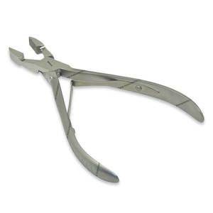 คีมหนีบเคราตินสแตนเลสสีเงินอุปกรณ์ต่อผม - Product Image 1