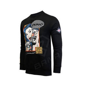 Sudadera Informal de Corte Regular para Hombre, Tejido de Poliéster/Algodón de 320 g, Invierno, Hecha en Pakistán, la Mejor Calidad para Adultos - Product Image 3