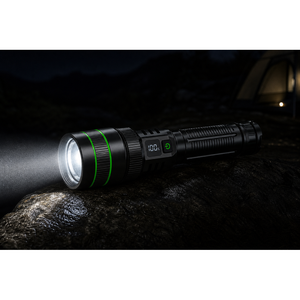 Torcia LED Tattica Super Luminosa 1000 Lumen con Zoom, Corpo in Alluminio a Lunga Durata, Ricaricabile, 5 Modalità, IP54, Portatile per Campeggio - Product Image 6