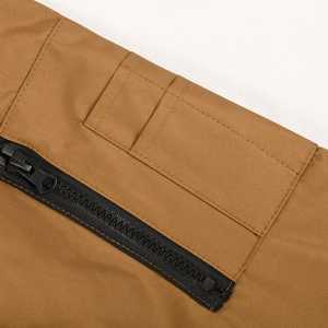 Blouson aviateur simple confortable pour hommes avec logo personnalisé coupe standard vente en gros avec tendance de la mode décontracté respirant - Product Image 4