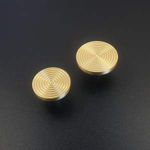 Poignées et boutons de porte en laiton antique, poignées de tiroir en laiton, quincaillerie vintage en laiton massif et métal artisanal - Product Image 2