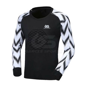 Custom Football Goalkeeper Padded Uniform Long Sleeve with Protective Trouser Professional Soccer Goalkeeper Padded Uniform - Product Image 3