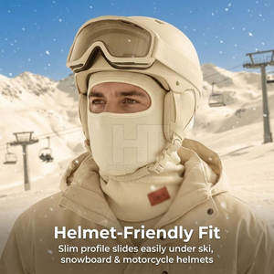 บาลาคลาวาผ้าฝ้ายลายตัวอักษรแบบกำหนดเองราคาประหยัด - น้ำหนักเบา เป็นมิตรกับสิ่งแวดล้อม คุณภาพสูง สำหรับใช้งานกลางแจ้ง ผลิตจากผ้าทั่วไป - Product Image 2