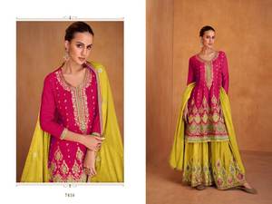 Shalwar kameez สำหรับงานแต่งงานเทศกาลใช้จากผู้ส่งออกอินเดียเสื้อผ้าลำลองผลิตและจำหน่ายที่ดีที่สุด - Product Image 5