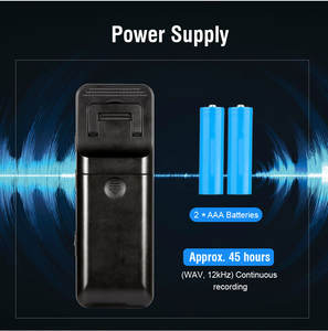 Grabadora de Audio HD inteligente, pantalla de visualización <span class=keywords><strong>MP3</strong></span>/WAV, compatible con cancelación de ruido AI para reuniones, trabajo de oficina, grabadora de voz Digital - Product Image 6