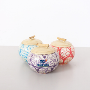 Caja de regalo de bambú al por mayor, único diseño islámico con incrustaciones de cáscara de huevo, ideal para regalo del Festival de Ramadán Eid y Decoración elegante - Product Image 3