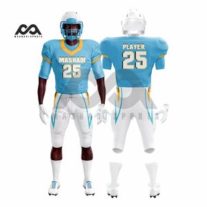 Nouveaux uniformes de football américain pour hommes de la saison d'été à venir uniformes de football extensibles de haute qualité - Product Image 1
