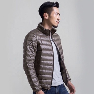 Chaqueta acolchada de plumón de ganso de poliéster y algodón con relleno Unisex con logotipo personalizado de invierno para hombre, chaqueta de plumón, envío DDP - Product Image 6