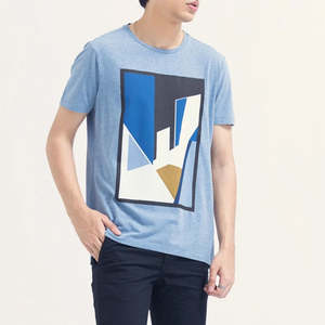 Vêtements décontractés à manches courtes pour hommes t-shirt à vendre en gros 100% coton dernier modèle - Product Image 2